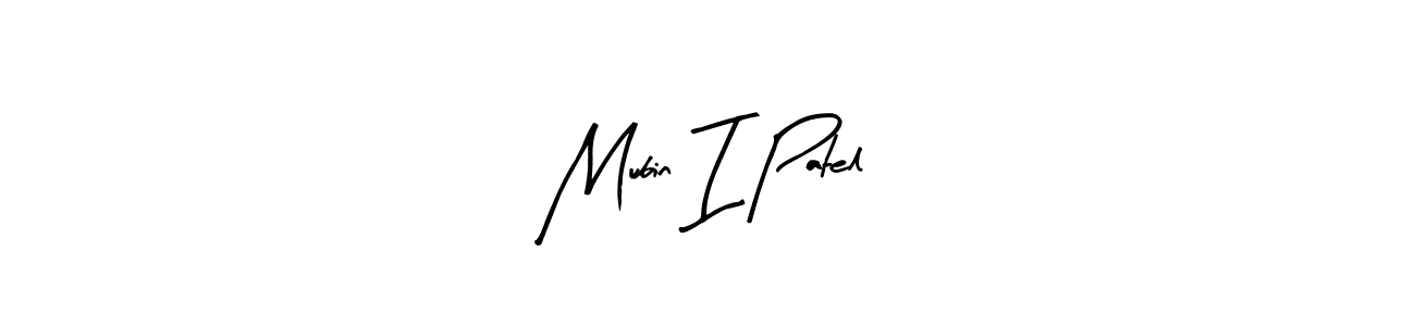 if you are searching for the best signature style for your name Mubin I Patel. so please give up your signature search. here we have designed multiple signature styles  using Arty Signature. Mubin I Patel signature style 8 images and pictures png