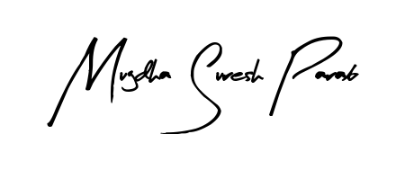 You should practise on your own different ways (Arty Signature) to write your name (Mugdha Suresh Parab) in signature. Don't let someone else do it for you. Mugdha Suresh Parab signature style 8 images and pictures png