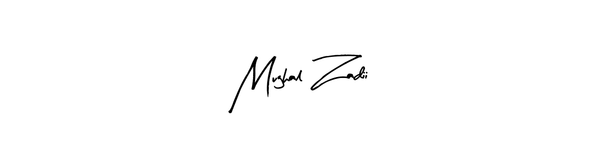 Similarly Arty Signature is the best handwritten signature design. Signature creator online .You can use it as an online autograph creator for name Mughal Zadii. Mughal Zadii signature style 8 images and pictures png