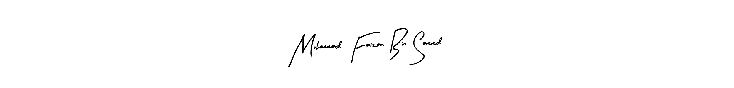 if you are searching for the best signature style for your name Muhammad Faizan Bin Saeed. so please give up your signature search. here we have designed multiple signature styles  using Arty Signature. Muhammad Faizan Bin Saeed signature style 8 images and pictures png