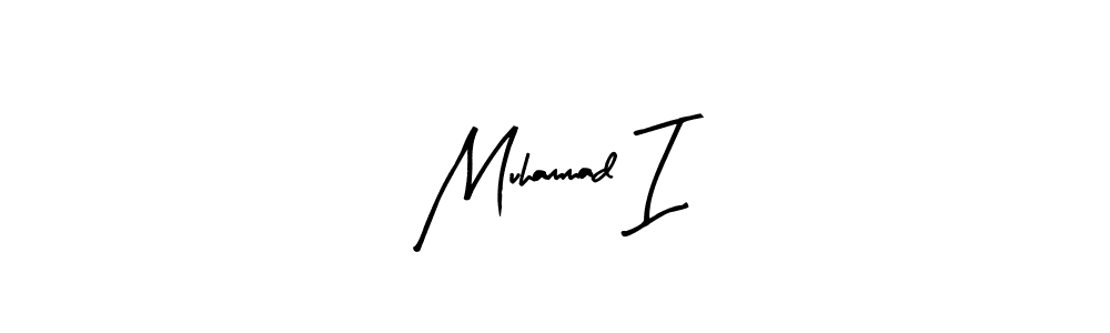 Create a beautiful signature design for name Muhammad I. With this signature (Arty Signature) fonts, you can make a handwritten signature for free. Muhammad I signature style 8 images and pictures png