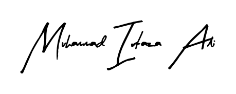 Personalize your online presence with Muhammad Irtaza Ali signature rendered in elegant Arty Signature font. Great for website footers and blogs. Muhammad Irtaza Ali signature style 8 images and pictures png