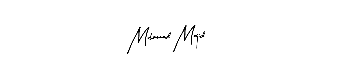 How to make Muhammad Majid name signature. Use Arty Signature style for creating short signs online. This is the latest handwritten sign. Muhammad Majid signature style 8 images and pictures png