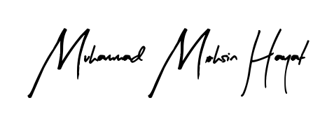 Make a beautiful signature design for name Muhammad Mohsin Hayat. With this signature (Arty Signature) style, you can create a handwritten signature for free. Muhammad Mohsin Hayat signature style 8 images and pictures png