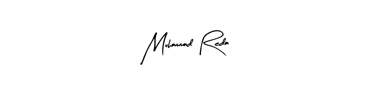 Design your own signature with our free online signature maker. With this signature software, you can create a handwritten (Arty Signature) signature for name Muhammad Reda. Muhammad Reda signature style 8 images and pictures png