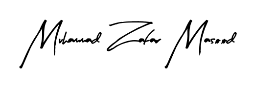 Make your name Muhammad Zafar Masood memorable on every contract using Arty Signature autograph style. Instant transparent background export available. Muhammad Zafar Masood signature style 8 images and pictures png