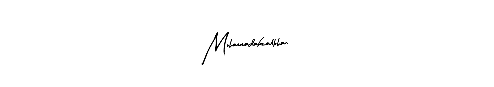 Arty Signature is a professional signature style that is perfect for those who want to add a touch of class to their signature. It is also a great choice for those who want to make their signature more unique. Get Muhammadafzalkhan name to fancy signature for free. Muhammadafzalkhan signature style 8 images and pictures png