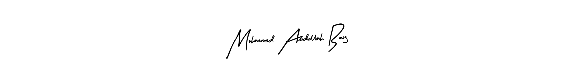 Here are the top 10 professional signature styles for the name Muhammed Abdullah Baig. These are the best autograph styles you can use for your name. Muhammed Abdullah Baig signature style 8 images and pictures png