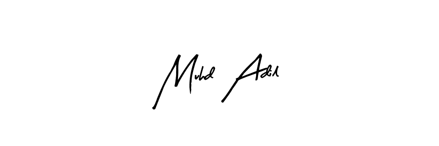 Make a beautiful signature design for name Muhd Adil. Use this online signature maker to create a handwritten signature for free. Muhd Adil signature style 8 images and pictures png