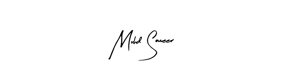 Muhd Sameer stylish signature style. Best Handwritten Sign (Arty Signature) for my name. Handwritten Signature Collection Ideas for my name Muhd Sameer. Muhd Sameer signature style 8 images and pictures png
