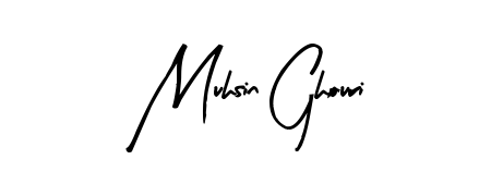 Discover the perfect balance of readability and style for Muhsin Ghouri with Arty Signature font. Create your dream signature today. Muhsin Ghouri signature style 8 images and pictures png