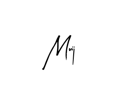 Make a beautiful signature design for name Muij. With this signature (Arty Signature) style, you can create a handwritten signature for free. Muij signature style 8 images and pictures png