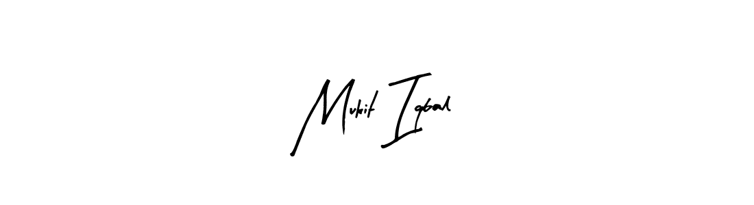 Design your own signature with our free online signature maker. With this signature software, you can create a handwritten (Arty Signature) signature for name Mukit Iqbal. Mukit Iqbal signature style 8 images and pictures png