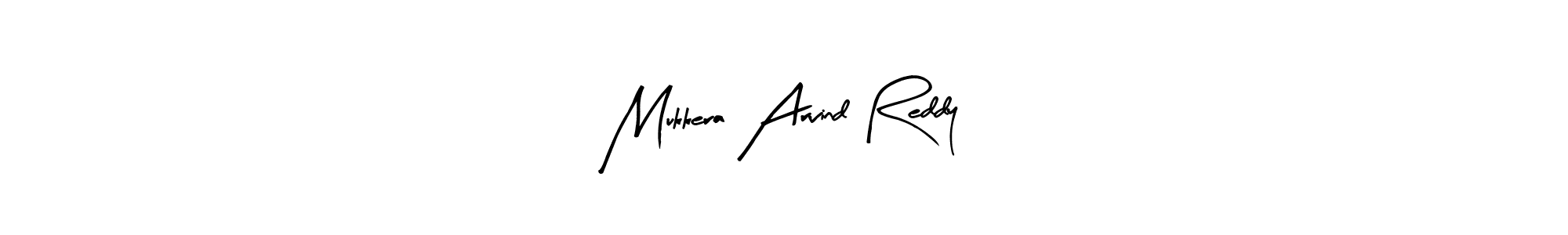 Make a beautiful signature design for name Mukkera Arvind Reddy. With this signature (Arty Signature) style, you can create a handwritten signature for free. Mukkera Arvind Reddy signature style 8 images and pictures png