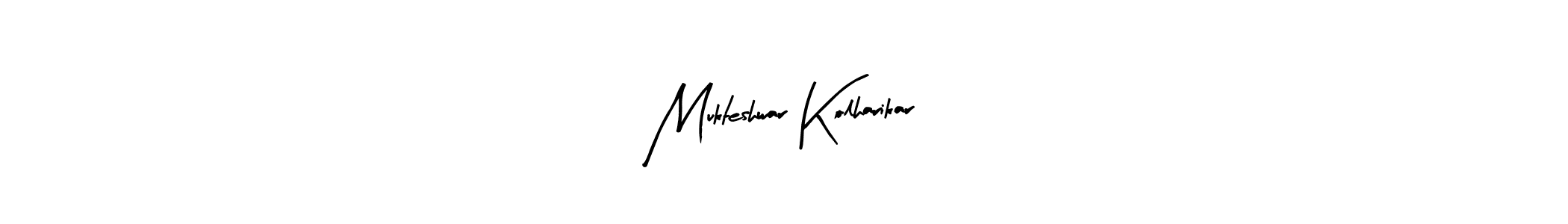 Make a short Mukteshwar Kolharikar signature style. Manage your documents anywhere anytime using Arty Signature. Create and add eSignatures, submit forms, share and send files easily. Mukteshwar Kolharikar signature style 8 images and pictures png