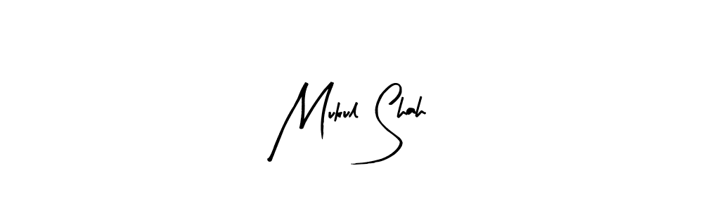 Design your own signature with our free online signature maker. With this signature software, you can create a handwritten (Arty Signature) signature for name Mukul Shah. Mukul Shah signature style 8 images and pictures png
