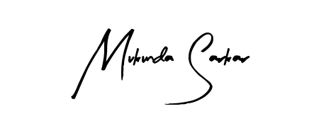 Enhance your business communications with Mukunda Sarkar signature in Arty Signature lettering. Clean, modern, and universally compatible. Mukunda Sarkar signature style 8 images and pictures png