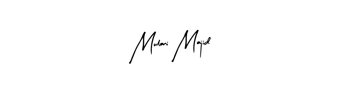 This is the best signature style for the Mulani Majid name. Also you like these signature font (Arty Signature). Mix name signature. Mulani Majid signature style 8 images and pictures png