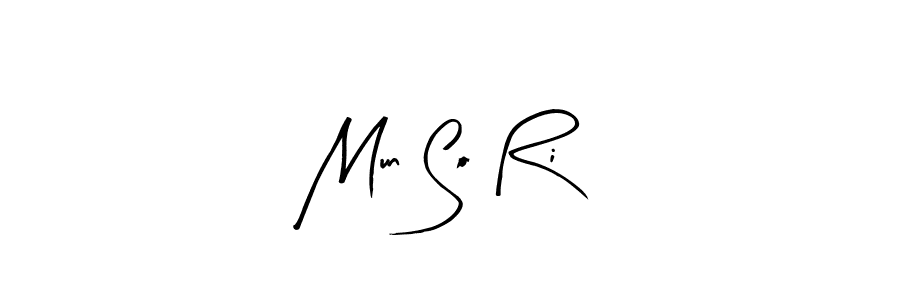 Also we have Mun So Ri name is the best signature style. Create professional handwritten signature collection using Arty Signature autograph style. Mun So Ri signature style 8 images and pictures png