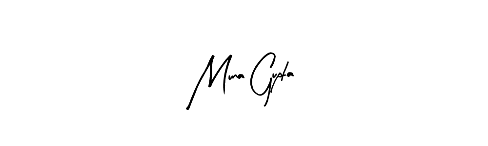 if you are searching for the best signature style for your name Muna Gupta. so please give up your signature search. here we have designed multiple signature styles  using Arty Signature. Muna Gupta signature style 8 images and pictures png