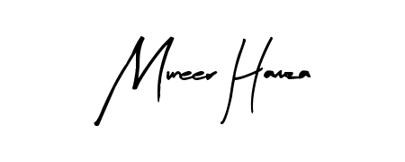 Create an unforgettable impression when signing with Muneer Hamza name styled in Arty Signature typography. 100% free online generator. Muneer Hamza signature style 8 images and pictures png