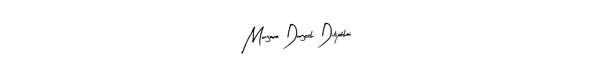 Create a beautiful signature design for name Mungara Durgesh Dilipbhai. With this signature (Arty Signature) fonts, you can make a handwritten signature for free. Mungara Durgesh Dilipbhai signature style 8 images and pictures png