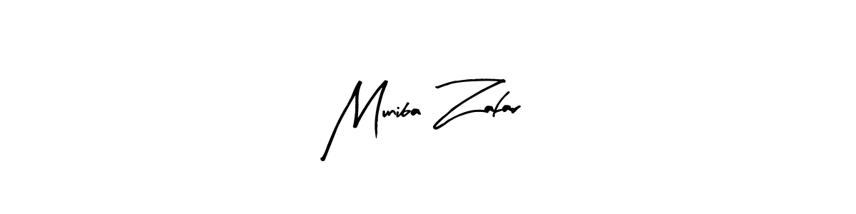 Make a beautiful signature design for name Muniba Zafar. Use this online signature maker to create a handwritten signature for free. Muniba Zafar signature style 8 images and pictures png