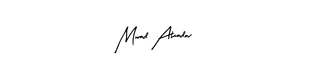 Arty Signature is a professional signature style that is perfect for those who want to add a touch of class to their signature. It is also a great choice for those who want to make their signature more unique. Get Murad Ahmadov name to fancy signature for free. Murad Ahmadov signature style 8 images and pictures png