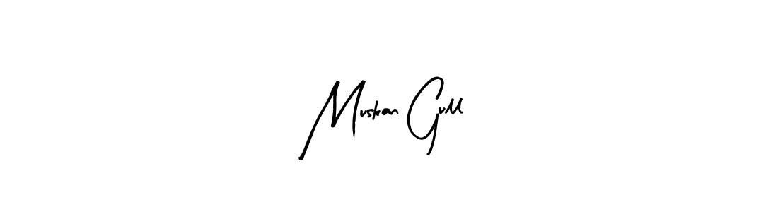 Similarly Arty Signature is the best handwritten signature design. Signature creator online .You can use it as an online autograph creator for name Muskan Gull. Muskan Gull signature style 8 images and pictures png