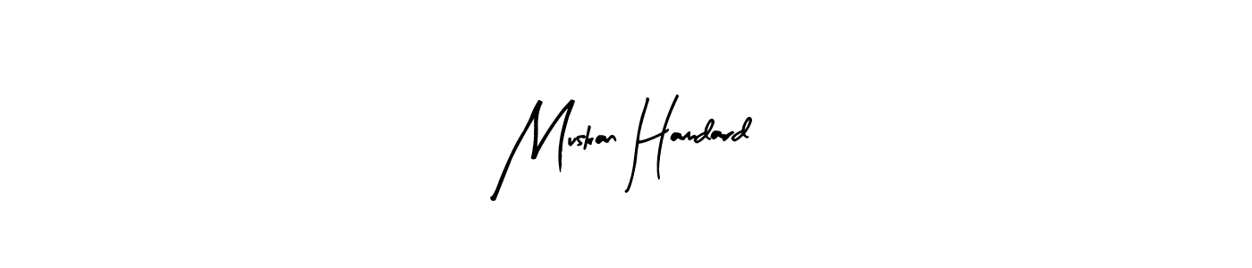 The best way (Arty Signature) to make a short signature is to pick only two or three words in your name. The name Muskan Hamdard include a total of six letters. For converting this name. Muskan Hamdard signature style 8 images and pictures png