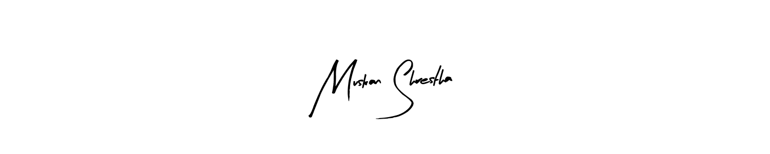 It looks lik you need a new signature style for name Muskan Shrestha. Design unique handwritten (Arty Signature) signature with our free signature maker in just a few clicks. Muskan Shrestha signature style 8 images and pictures png