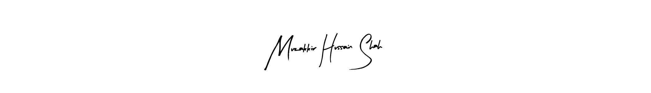 Also we have Muzakkir Hussain Shah name is the best signature style. Create professional handwritten signature collection using Arty Signature autograph style. Muzakkir Hussain Shah signature style 8 images and pictures png