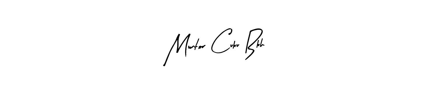 How to make Mwntor Cuku Bkh name signature. Use Arty Signature style for creating short signs online. This is the latest handwritten sign. Mwntor Cuku Bkh signature style 8 images and pictures png