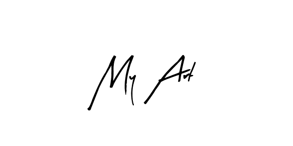 You can use this online signature creator to create a handwritten signature for the name My Art. This is the best online autograph maker. My Art signature style 8 images and pictures png