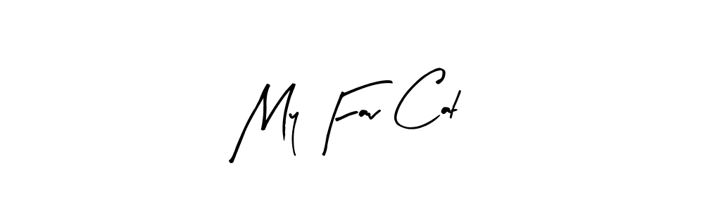 Also we have My Fav Cat name is the best signature style. Create professional handwritten signature collection using Arty Signature autograph style. My Fav Cat signature style 8 images and pictures png