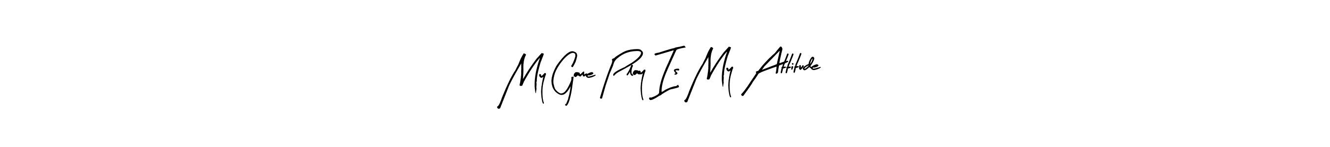 How to Draw My Game Play Is My Attitude signature style? Arty Signature is a latest design signature styles for name My Game Play Is My Attitude. My Game Play Is My Attitude signature style 8 images and pictures png