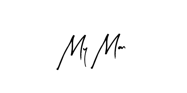 This is the best signature style for the My Man name. Also you like these signature font (Arty Signature). Mix name signature. My Man signature style 8 images and pictures png