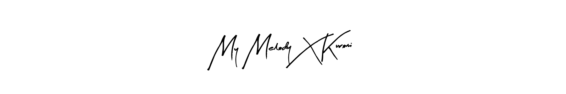 How to make My Melody X Kuromi signature? Arty Signature is a professional autograph style. Create handwritten signature for My Melody X Kuromi name. My Melody X Kuromi signature style 8 images and pictures png