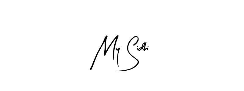 Make a beautiful signature design for name My Sidhi. Use this online signature maker to create a handwritten signature for free. My Sidhi signature style 8 images and pictures png