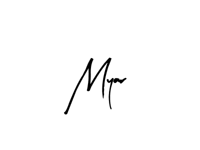 Arty Signature is a professional signature style that is perfect for those who want to add a touch of class to their signature. It is also a great choice for those who want to make their signature more unique. Get Myar name to fancy signature for free. Myar signature style 8 images and pictures png