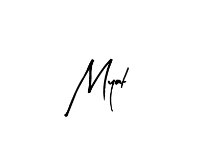 Create a beautiful signature design for name Myat. With this signature (Arty Signature) fonts, you can make a handwritten signature for free. Myat signature style 8 images and pictures png