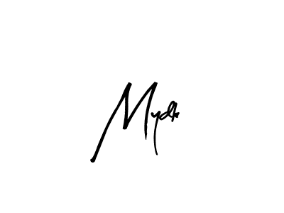 Use a signature maker to create a handwritten signature online. With this signature software, you can design (Arty Signature) your own signature for name Mydk. Mydk signature style 8 images and pictures png