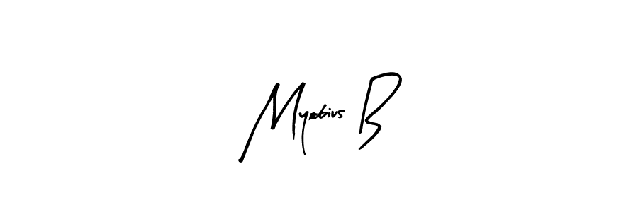 Use a signature maker to create a handwritten signature online. With this signature software, you can design (Arty Signature) your own signature for name Myobius B. Myobius B signature style 8 images and pictures png