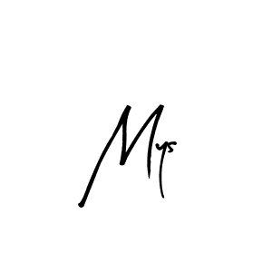 Similarly Arty Signature is the best handwritten signature design. Signature creator online .You can use it as an online autograph creator for name Mys. Mys signature style 8 images and pictures png