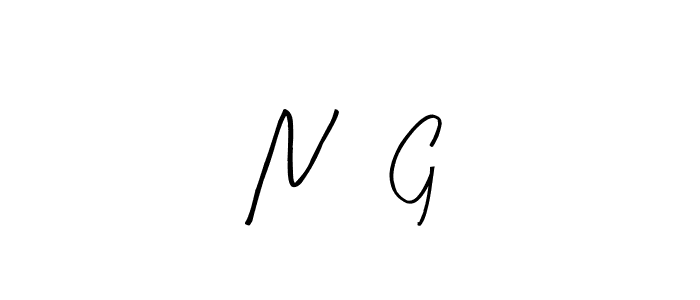 Similarly Arty Signature is the best handwritten signature design. Signature creator online .You can use it as an online autograph creator for name N ❤ G. N ❤ G signature style 8 images and pictures png