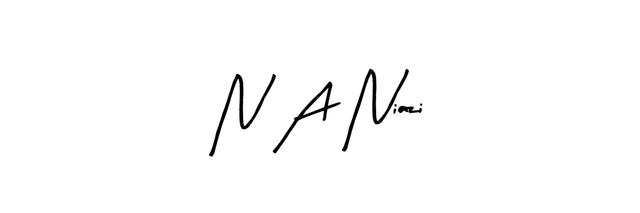 How to Draw N A Niazi signature style? Arty Signature is a latest design signature styles for name N A Niazi. N A Niazi signature style 8 images and pictures png