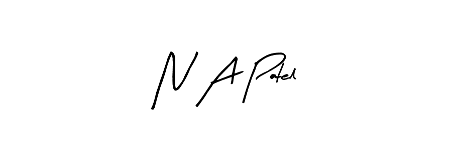 Also we have N A Patel name is the best signature style. Create professional handwritten signature collection using Arty Signature autograph style. N A Patel signature style 8 images and pictures png