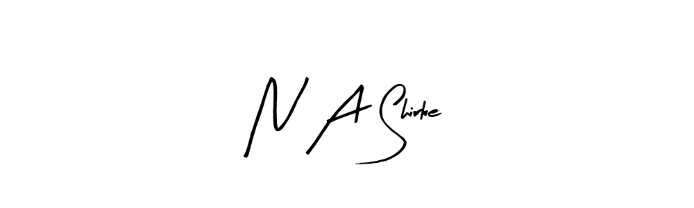 It looks lik you need a new signature style for name N A Shirke. Design unique handwritten (Arty Signature) signature with our free signature maker in just a few clicks. N A Shirke signature style 8 images and pictures png