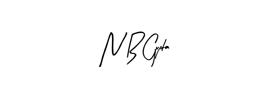 You should practise on your own different ways (Arty Signature) to write your name (N B Gupta) in signature. don't let someone else do it for you. N B Gupta signature style 8 images and pictures png