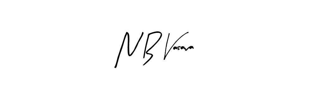 Here are the top 10 professional signature styles for the name N B Vasava. These are the best autograph styles you can use for your name. N B Vasava signature style 8 images and pictures png